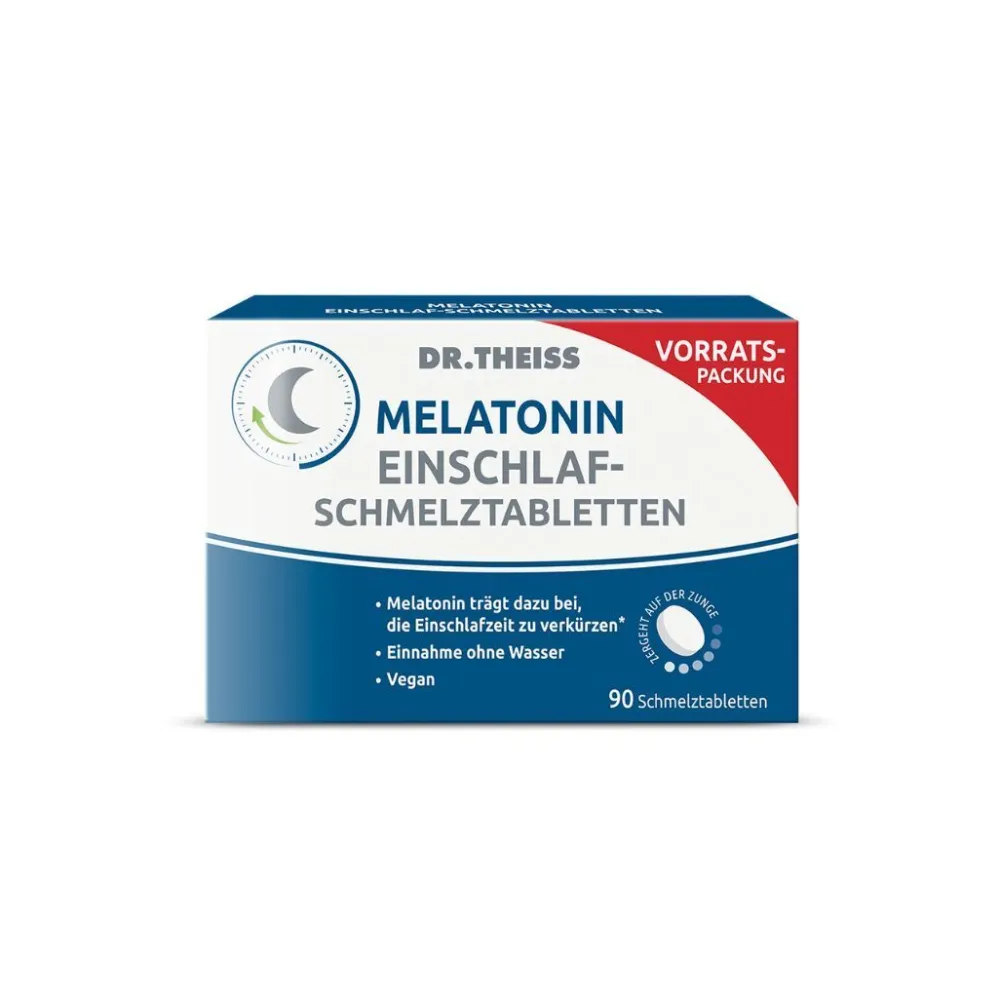 DR. THEISS Melatonin Einschlaf-Schmelztabletten|