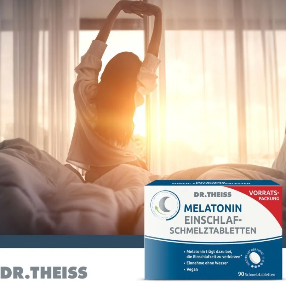 DR. THEISS Melatonin Einschlaf-Schmelztabletten|