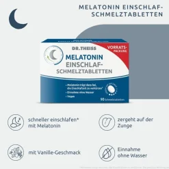 DR. THEISS Melatonin Einschlaf-Schmelztabletten|