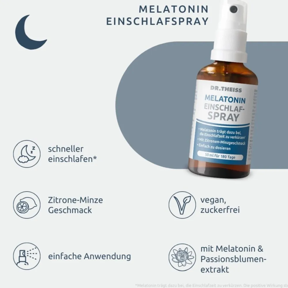 MELATONIN EINSCHLAF-SPRAY|DR. THEISS Sale