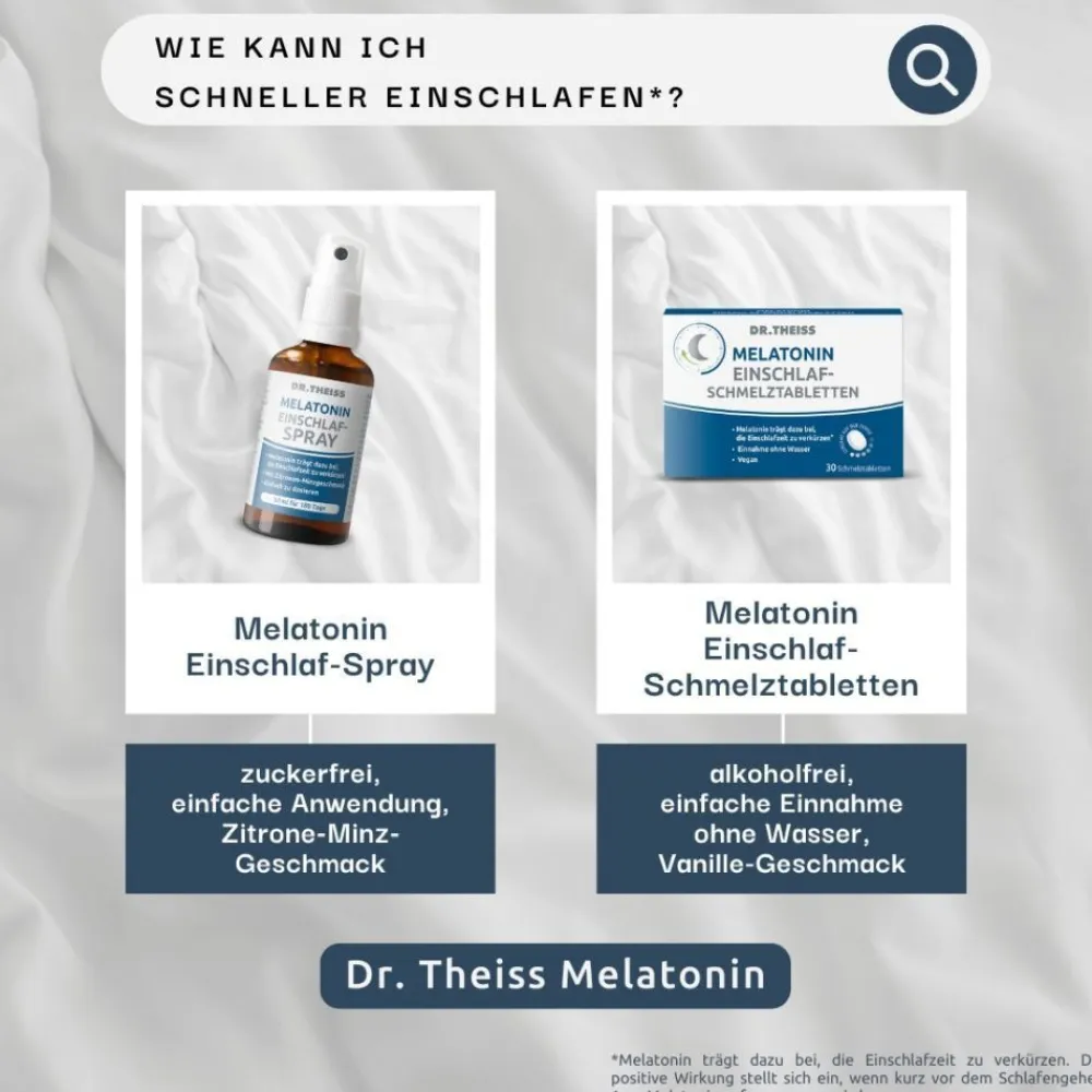 MELATONIN EINSCHLAF-SPRAY|DR. THEISS Sale