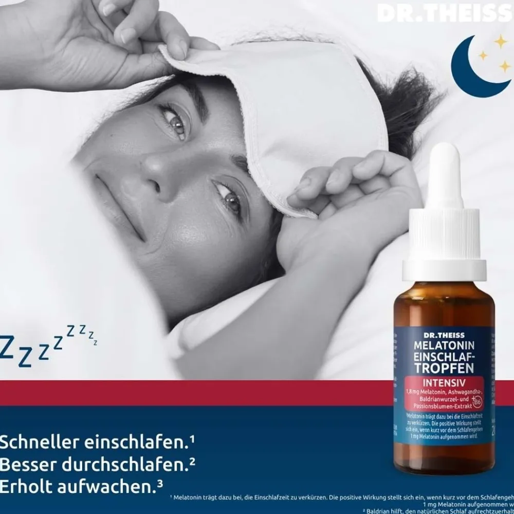 DR.THEISS Melatonin Einschlaf-Tropfen intensiv|