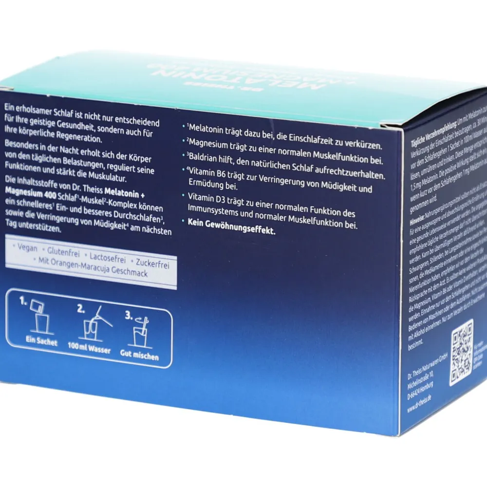 Dr. Theiss Melatonin + Magnesium 400 Schlaf-Muskel-Komplex> Sale