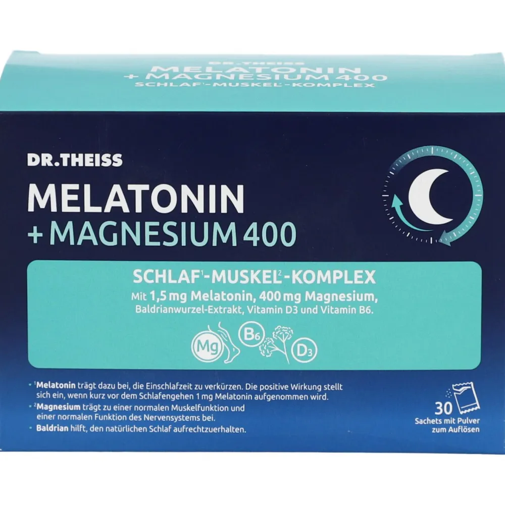 Dr. Theiss Melatonin + Magnesium 400 Schlaf-Muskel-Komplex> Sale