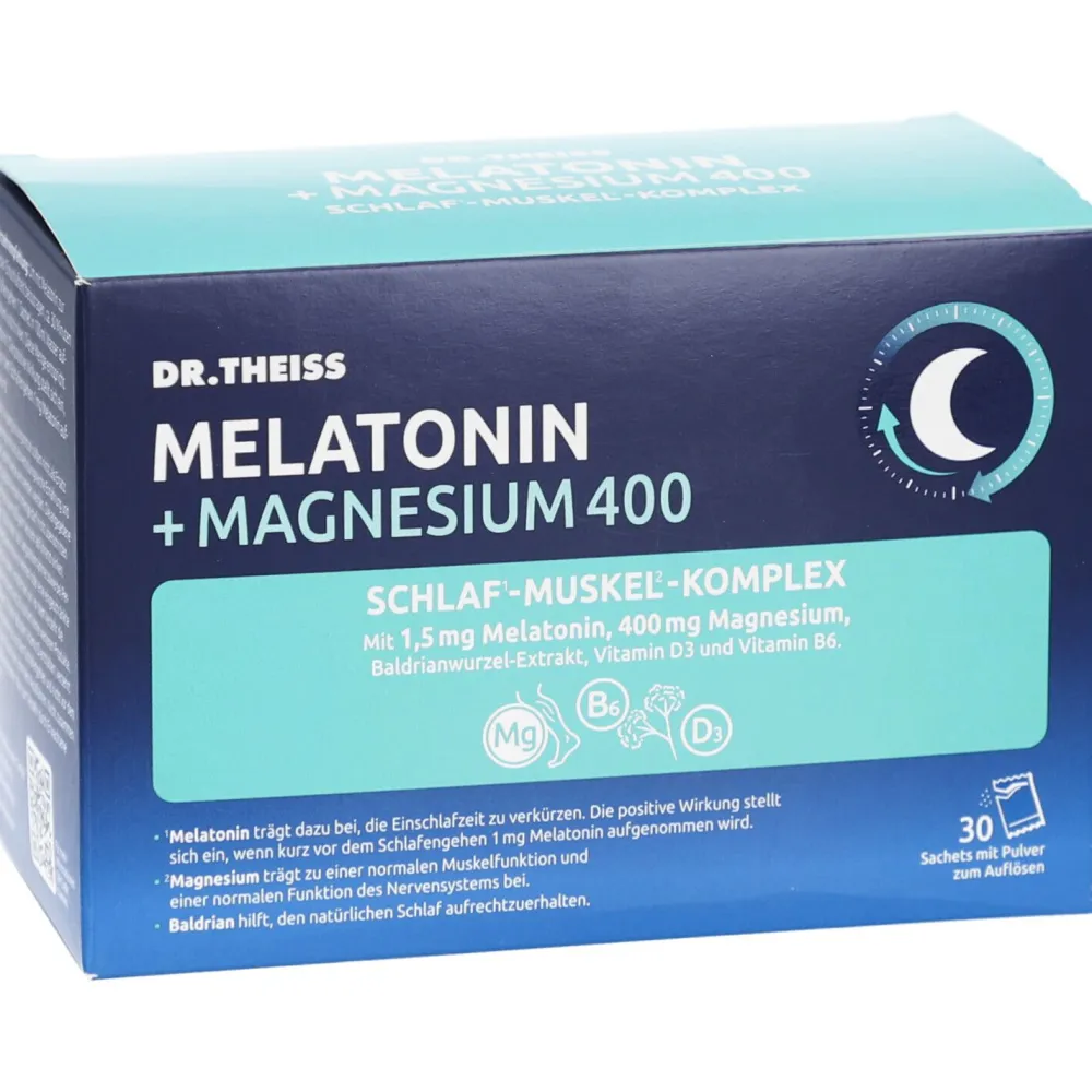 Dr. Theiss Melatonin + Magnesium 400 Schlaf-Muskel-Komplex> Sale