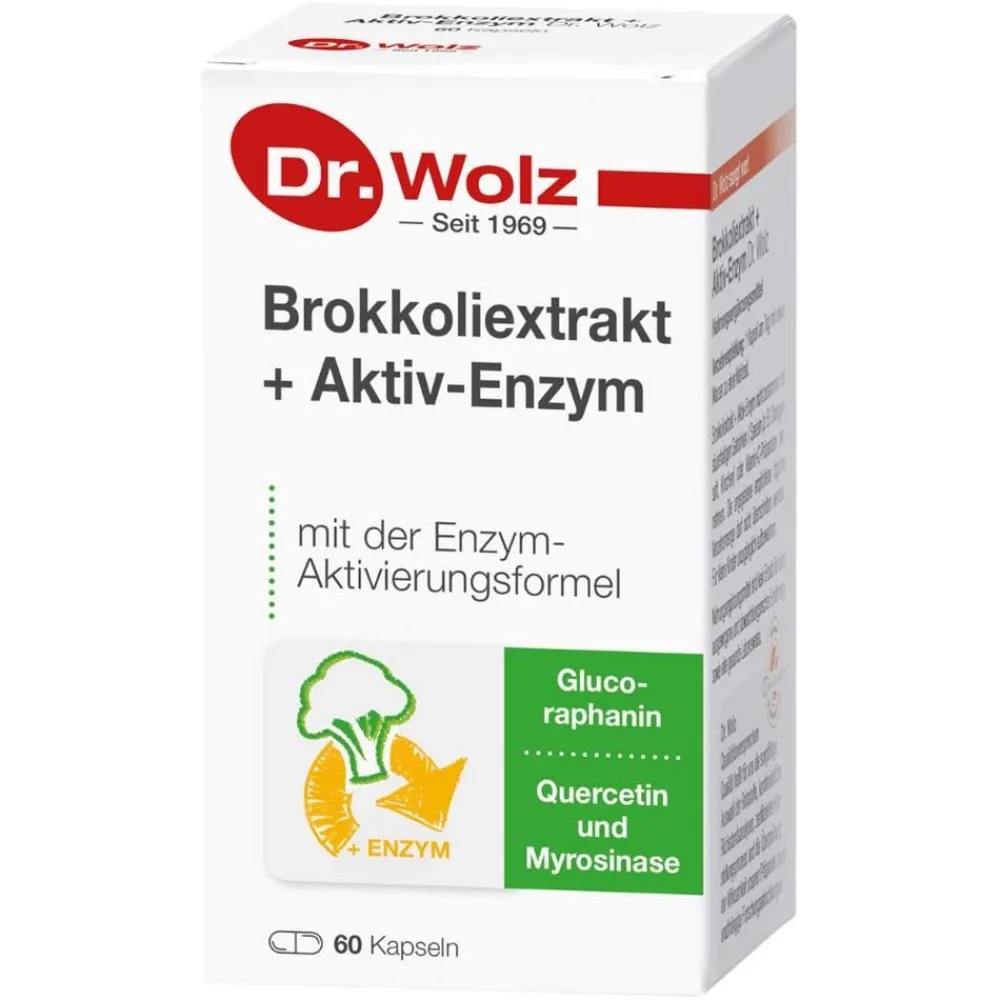 Brokkoliextrakt + Aktiv-Enzym|Dr. Wolz Discount