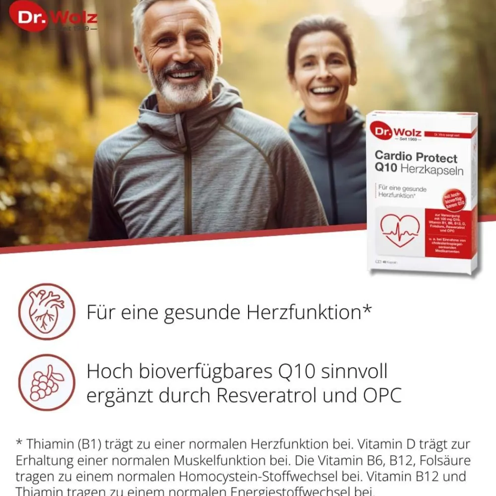 Dr. Wolz Cardio protect Q10 Herzkapseln> Clearance