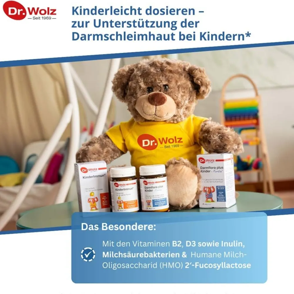 Darmflora plus® Kinder + Familie>Dr. Wolz Hot