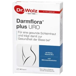 Darmflora* plus URO, 40 Kapseln>Dr. Wolz Discount