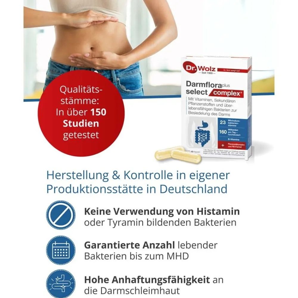 Dr. Wolz Darmflora select complex*|