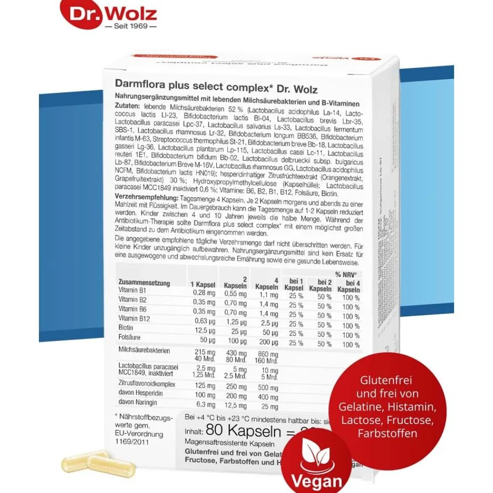 Dr. Wolz Darmflora select complex*|