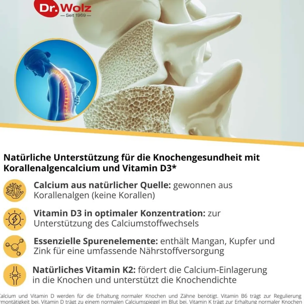 Osteo-Coral-D3>Dr. Wolz Best