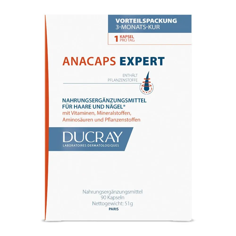 Anacaps Expert – Nahrungsergänzungsmittel für Haare & Nägel>Ducray Best