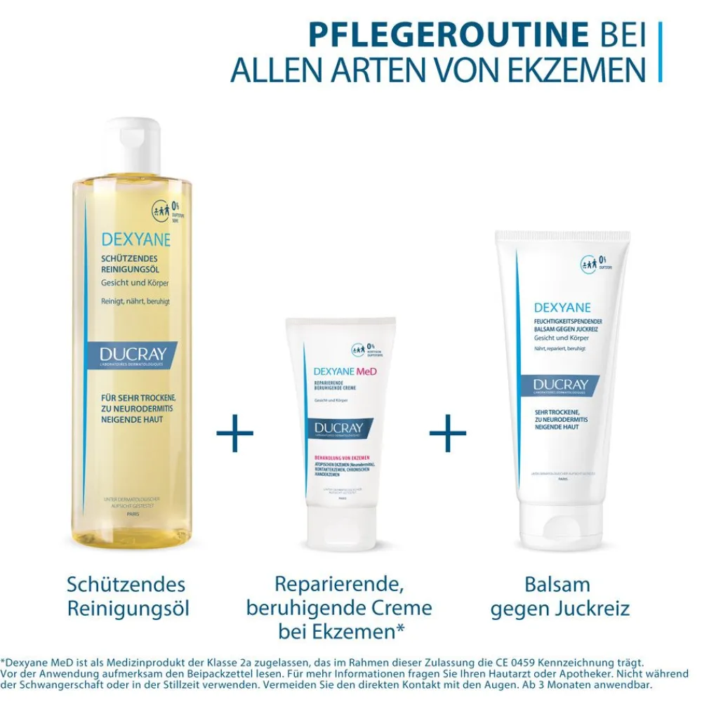 DEXYANE MeD - Reparierende, beruhigende Creme bei Ekzemen|Ducray Discount