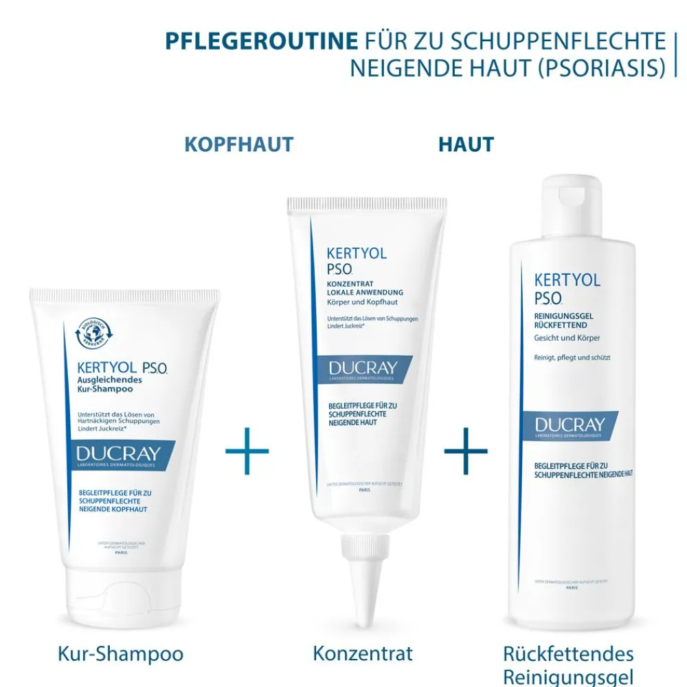 KERTYOL P.S.O. Konzentrat - bei zu Schuppenflechte neigende Haut>Ducray Online