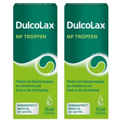 DulcoLax NP Tropfen 2x 30ml I planbare Erleichterung bei Verstopfung I wirkt über Nacht> Online