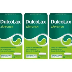 DulcoLax Zäpfchen | Schnelle Hilfe bei Verstopfung | Wirkung in 13–30 Min| Sale
