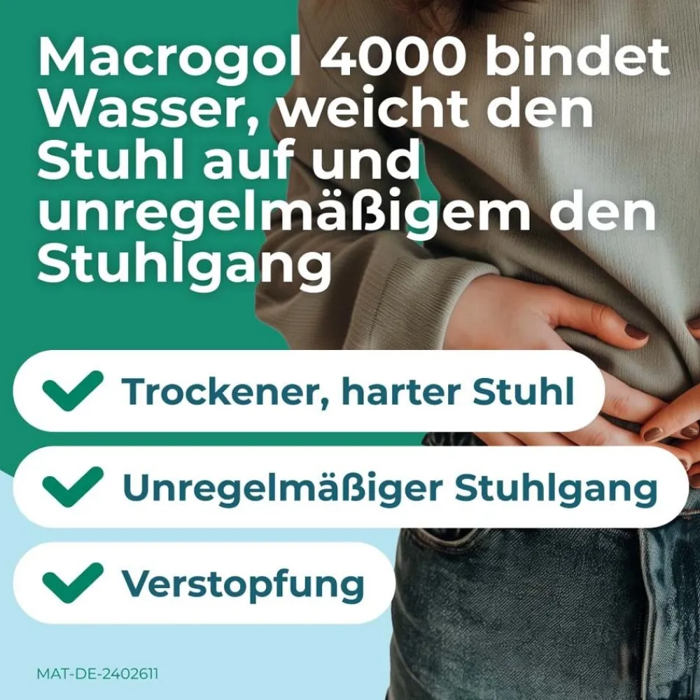 DulcoSoft Pulver | Bei Verstopfung & hartem Stuhl | Mit Macrogol 4000> New