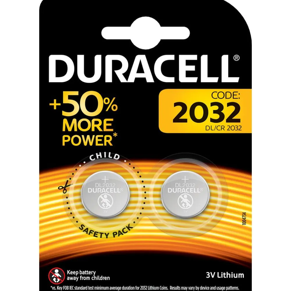® Lithium Knopfzelle 2032>DURACELL