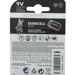 ® Plus Power 9V>DURACELL Clearance