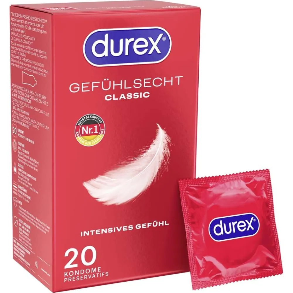® Gefühlsecht Classic Kondome|Durex