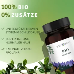 Jod aus Bio Kelp|Echt Vital Clearance