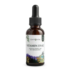 Vitamin D3-K2 Tropfen|Echt Vital Hot