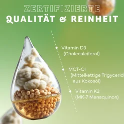 Vitamin D3-K2 Tropfen|Echt Vital Hot
