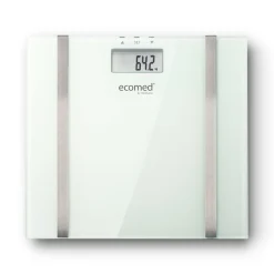 ecomed BS-70E digitale Körperanalysewaage bis 150 kg Personenwaage aus Glas|Medisana Sale