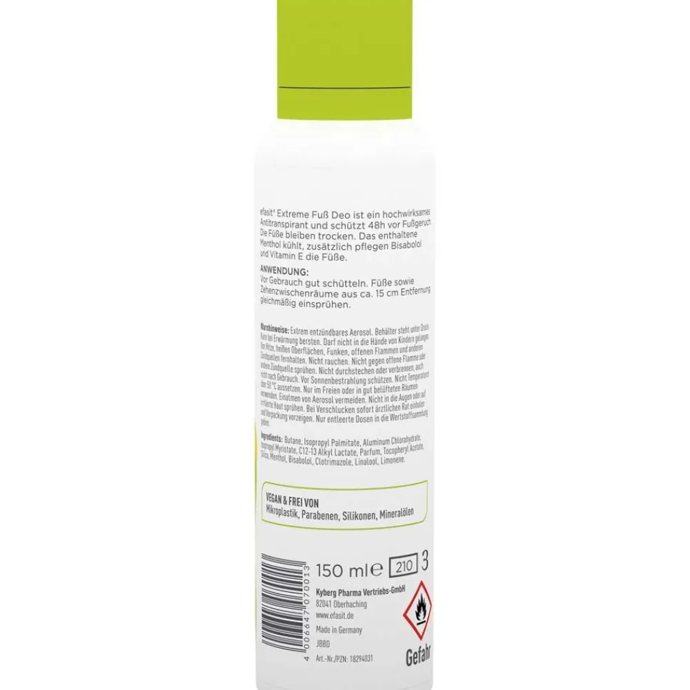 efasit® Extreme Fuß Deo| New