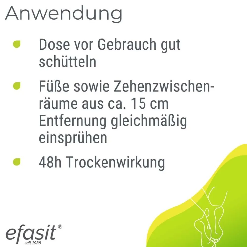 efasit® Extreme Fuß Deo| New