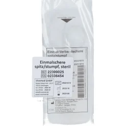 Einmal Verbandschere spitz/stumpf steril| Hot