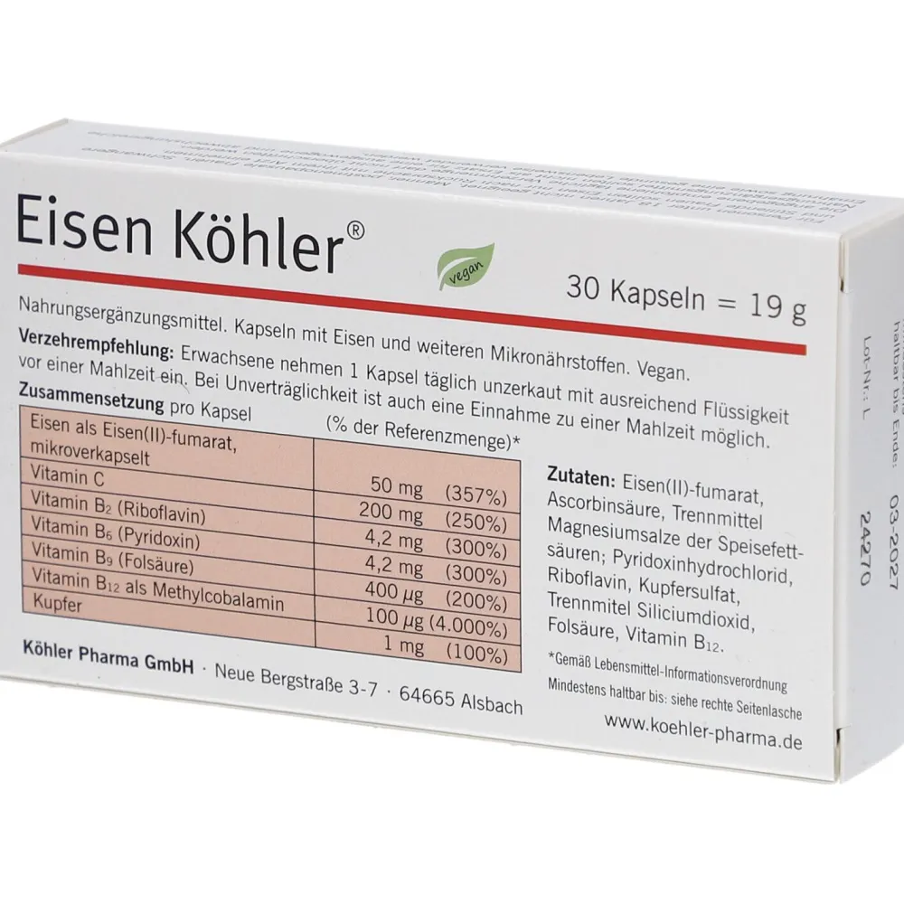 Eisen Köhler®> Online