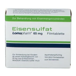 Eisensulfat Lomapharm 65 mg Tabletten| Best