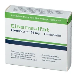 Eisensulfat Lomapharm 65 mg Tabletten| Best