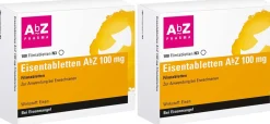 Eisentabletten AbZ 100 mg Filmtabletten zum Ausgleich eines Eisenmangels> Best