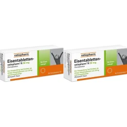 Eisentabletten-ratiopharm® N 50 mg Filmtabletten> Clearance