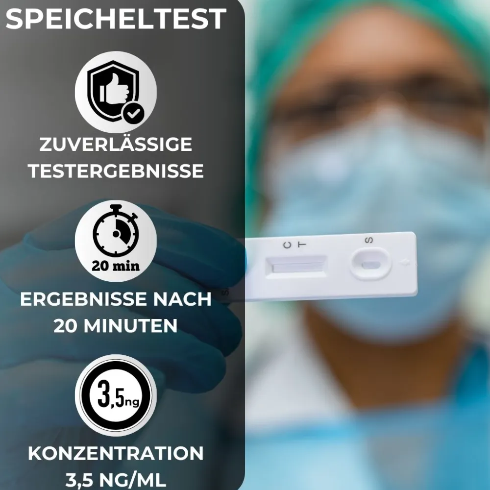EKNA THC Speicheltest 3,5 ng/ml - Drogen Selbsttest> Online