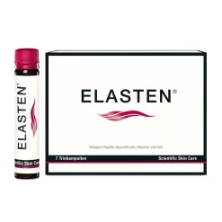 ® Kollagen Trinkampullen für schöne Haut – das studiengeprüfte Original, mit Acerola, Vitamin C, Zink, Biotin|Elasten Best