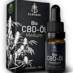 Elbgras Bio CBD Öl 20% - Vollspektrum Hanföl - CBD-Tropfen oder Spray - Cannabisöl - Deutsche Marke| Outlet