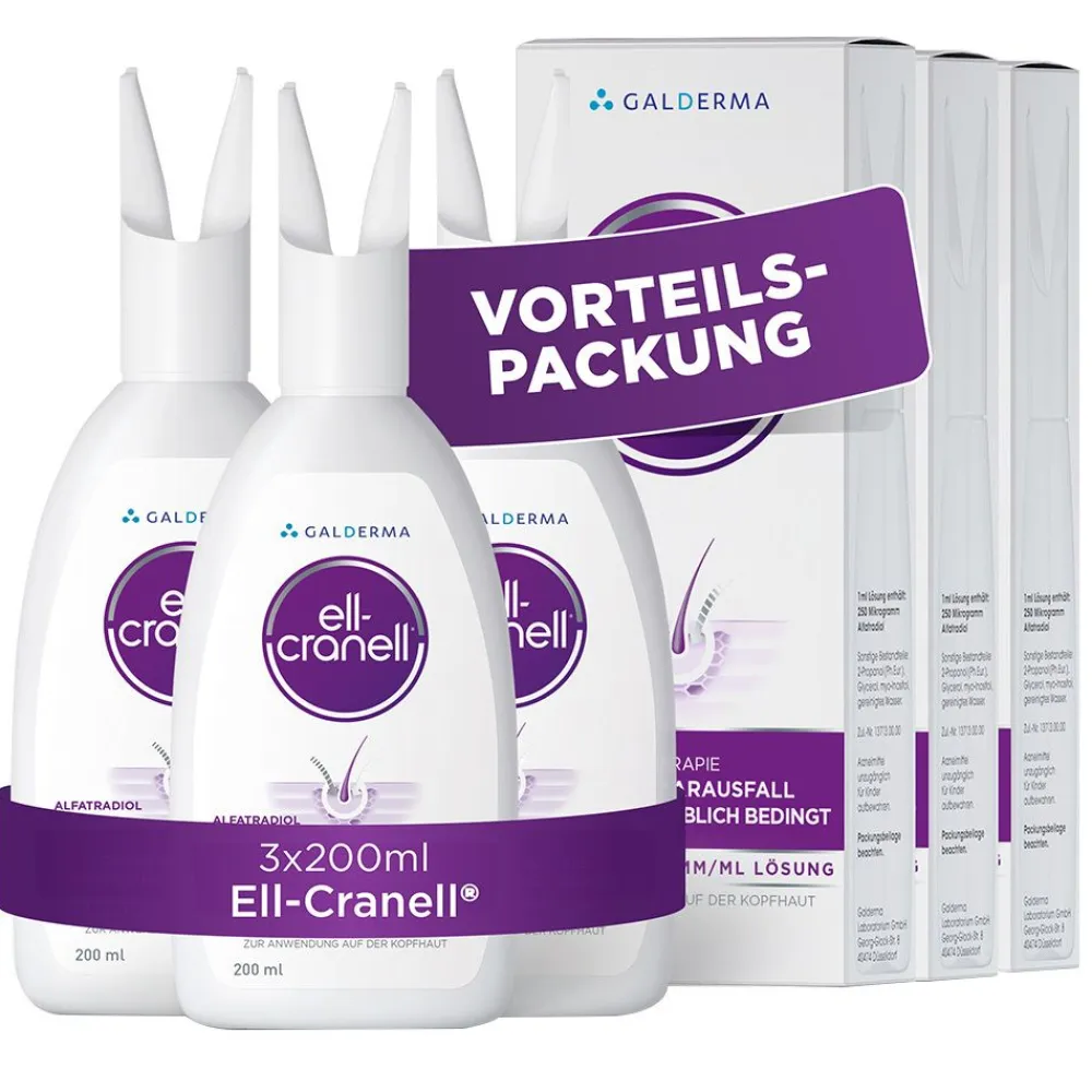 ® bei hormonell-erblich bedingten Haarausfall>Ell-Cranell Hot