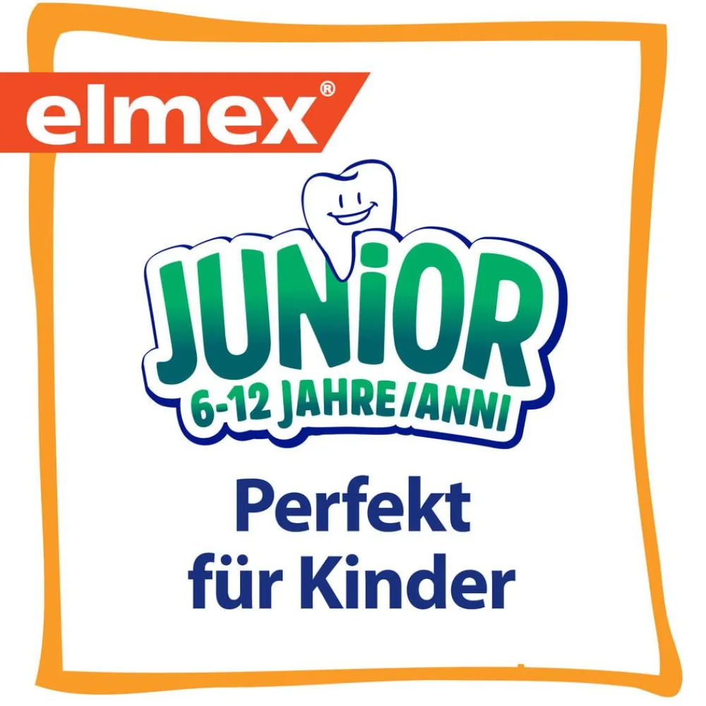 Junior Zahnspülung - für Kinder von 6-12 Jahren|elmex Hot