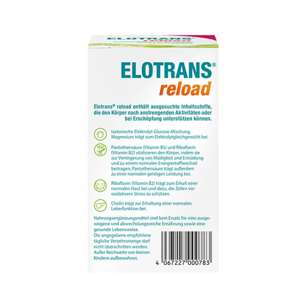 ELOTRANS® reload Apfel-Geschmack| Outlet