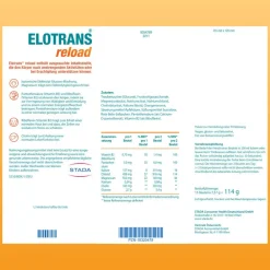 Elotrans® reload – Veganes Trinkpulver – nach anstrengenden Aktivitäten oder bei Erschöpfung, Isotonische Elektrolyt-Glucose-Mischung><noscript><img width=