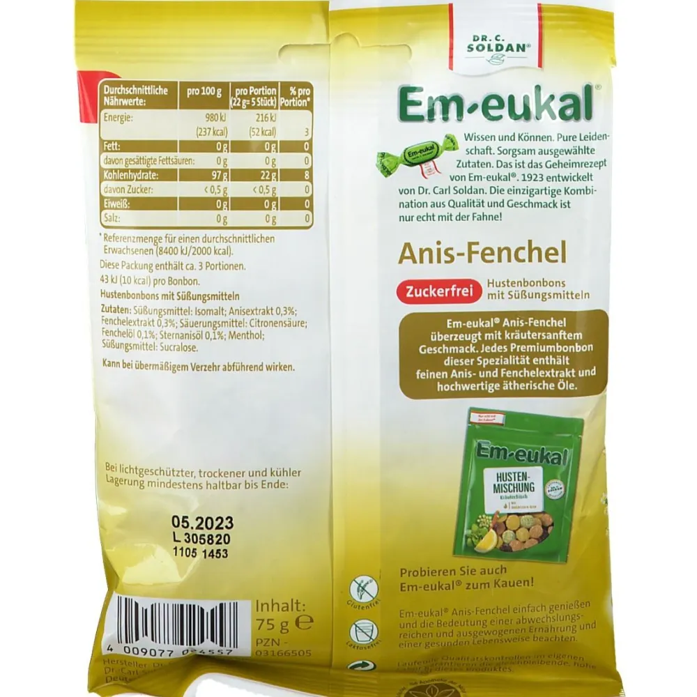 ® Anis-Fenchel zuckerfrei|Em-eukal Hot