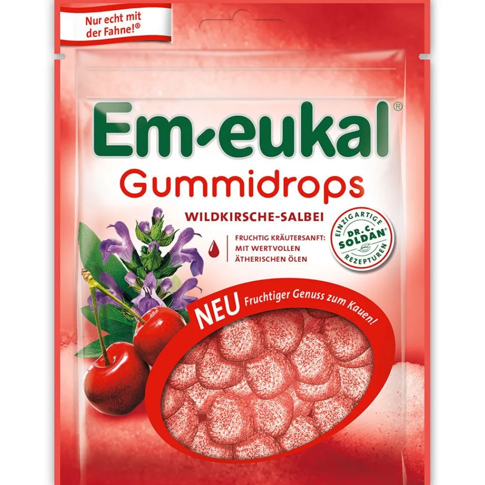 ® Gummidrops Wildkirsche Salbei zuckerhaltig>Em-eukal Sale
