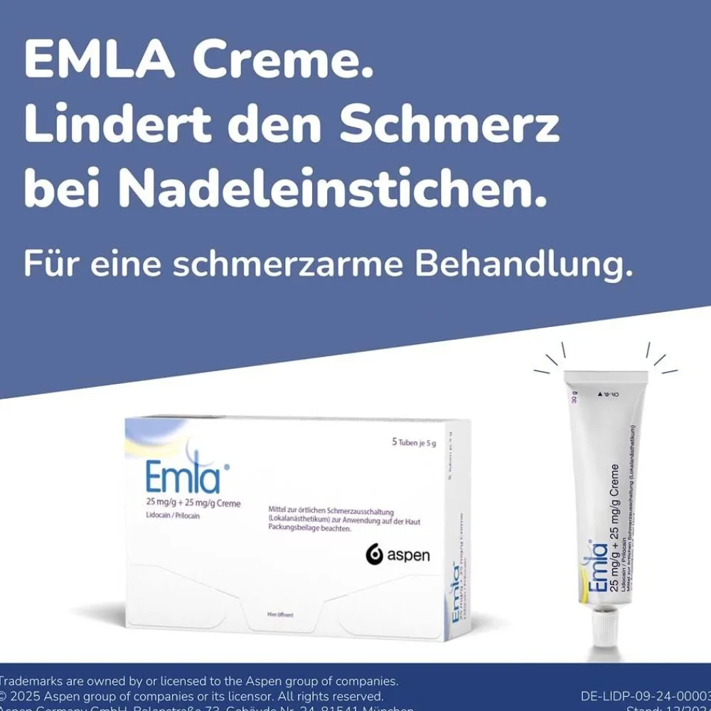 Emla® 25 mg/g Lidocain + 25 mg/g Prilocain> Discount