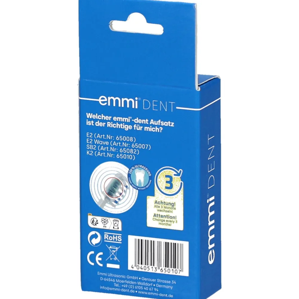 emmi®-dent K2 Ersatzbürstenköpfe| Hot