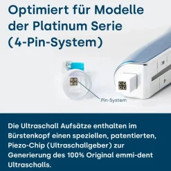 emmi-dent M2 Aufsteckbürsten Platinum> Clearance
