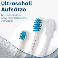 emmi-dent Ultraschallzahnbürste Metallic Pastellblau| Best